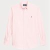 Pembe Erkek Ralph Lauren Slim Fit Oxford Gömlekler Pembe Erkek Ralph Lauren Slim Fit Oxford Gömlekler