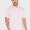 Pembe Erkek Ralph Lauren Temel Polo Tişörtleri