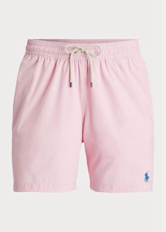 Pembe Erkek Ralph Lauren Traveller Mayo Şortu