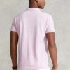 Pembe Erkek Ralph Lauren Özel Slim Fit File Polo Tişörtler Pembe Erkek Ralph Lauren Özel Slim Fit File Polo Tişörtler