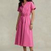 Pembe Kadın Ralph Lauren Bağcıklı Elbise Pembe Kadın Ralph Lauren Bağcıklı Elbise