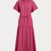 Pembe Kadın Ralph Lauren Bağcıklı Elbise Pembe Kadın Ralph Lauren Bağcıklı Elbise