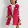 Pembe Kadın Ralph Lauren Elmas Kapitone Yelek