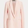 Pembe Kadın Ralph Lauren Georgette Blazer’ları Pembe Kadın Ralph Lauren Georgette Blazer’ları