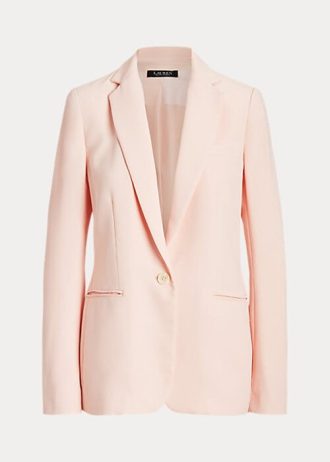 Pembe Kadın Ralph Lauren Georgette Blazer’ları