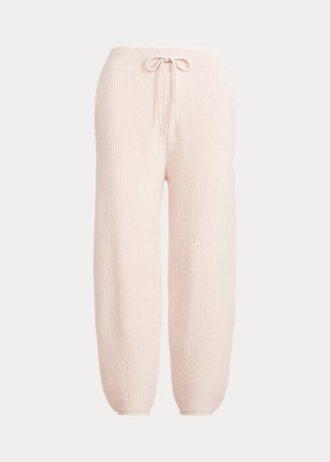 Pembe Kadın Ralph Lauren Kaşmir Giyilebilir Pantolon