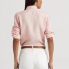 Pembe Kadın Ralph Lauren Keten Gömlekler Pembe Kadın Ralph Lauren Keten Gömlekler