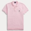 Pembe Kadın Ralph Lauren Klasik Kesim File Polo Tişörtler Pembe Kadın Ralph Lauren Klasik Kesim File Polo Tişörtler
