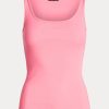 Pembe Kadın Ralph Lauren Pamuk Karışımlı Atlet Pembe Kadın Ralph Lauren Pamuk Karışımlı Atlet