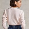 Pembe Kadın Ralph Lauren Pembe Pony Bayrak Pamuklu Kazaklar Pembe Kadın Ralph Lauren Pembe Pony Bayrak Pamuklu Kazaklar