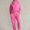 Pembe Kadın Ralph Lauren Pembe Pony Polar Eşofman Altı Pembe Kadın Ralph Lauren Pembe Pony Polar Eşofman Altı