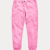 Pembe Kadın Ralph Lauren Pembe Pony Polar Eşofman Altı Pembe Kadın Ralph Lauren Pembe Pony Polar Eşofman Altı