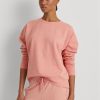 Pembe Kadın Ralph Lauren Polar Kazak Sweatshirt Pembe Kadın Ralph Lauren Polar Kazak Sweatshirt
