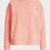 Pembe Kadın Ralph Lauren Polar Kazak Sweatshirt Pembe Kadın Ralph Lauren Polar Kazak Sweatshirt