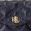Rafine Lacivert Kadın Ralph Lauren Kapitone Deri Orta Boy Farrah Çantalar Rafine Lacivert Kadın Ralph Lauren Kapitone Deri Orta Boy Farrah Çantalar