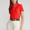 Rose Kadın Ralph Lauren Klasik Kesim File Polo Tişörtler Rose Kadın Ralph Lauren Klasik Kesim File Polo Tişörtler