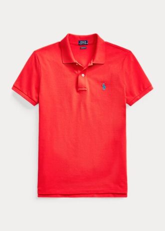 Rose Kadın Ralph Lauren Klasik Kesim File Polo Tişörtler