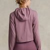 Rose Kadın Ralph Lauren Kısa Pamuklu Jersey Sweatshirt