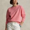 Rose Kadın Ralph Lauren Polar Yuvarlak Yaka Kazak Sweatshirt Rose Kadın Ralph Lauren Polar Yuvarlak Yaka Kazak Sweatshirt