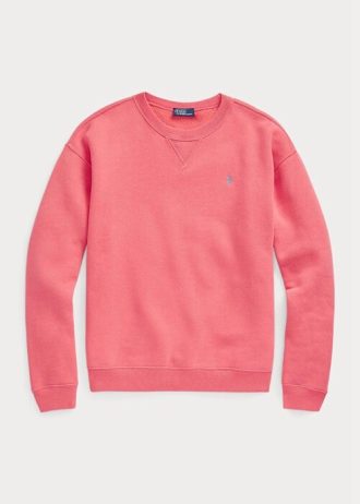 Rose Kadın Ralph Lauren Polar Yuvarlak Yaka Kazak Sweatshirt