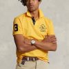 Sarı Erkek Ralph Lauren Klasik Kesim Crest File Polo Tişörtleri Sarı Erkek Ralph Lauren Klasik Kesim Crest File Polo Tişörtleri