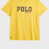 Sarı Erkek Ralph Lauren Logolu Yuvarlak Yaka Tişörtler Sarı Erkek Ralph Lauren Logolu Yuvarlak Yaka Tişörtler