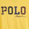 Sarı Erkek Ralph Lauren Logolu Yuvarlak Yaka Tişörtler Sarı Erkek Ralph Lauren Logolu Yuvarlak Yaka Tişörtler