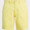 Sarı Erkek Ralph Lauren Stretch Düz Kesim Chino Şort Sarı Erkek Ralph Lauren Stretch Düz Kesim Chino Şort