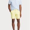 Sarı Erkek Ralph Lauren Stretch Düz Kesim Chino Şort Sarı Erkek Ralph Lauren Stretch Düz Kesim Chino Şort