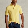 Sarı Erkek Ralph Lauren Özel Slim Fit File Polo Tişörtleri Sarı Erkek Ralph Lauren Özel Slim Fit File Polo Tişörtleri