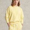 Sarı Kadın Ralph Lauren Organik Pamuklu Yuvarlak Yaka Sweatshirt Sarı Kadın Ralph Lauren Organik Pamuklu Yuvarlak Yaka Sweatshirt