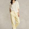 Sarı Kadın Ralph Lauren Polar Atletizm Pantolonu