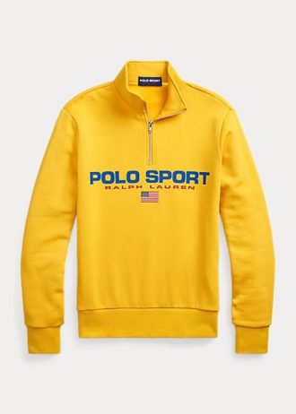 Sarı Kadın Ralph Lauren Polo Spor Polar Sweatshirt