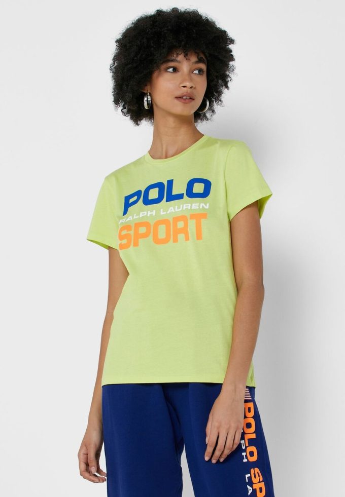 Sarı Kadın Ralph Lauren Polo Tişörtleri Sarı Kadın Ralph Lauren Polo Tişörtleri