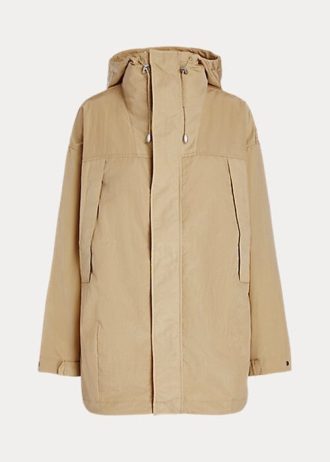 Sarı Kadın Ralph Lauren Su Geçirmez Yırtılmaz Rüzgarlık