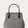 Siyah/Beyaz Balık Sırtı Desenli Kadın Ralph Lauren Balık Sırtı Desenli Orta Boy Bellport Tote Çantalar Siyah/Beyaz Balık Sırtı Desenli Kadın Ralph Lauren Balık Sırtı Desenli Orta Boy Bellport Tote Çantalar