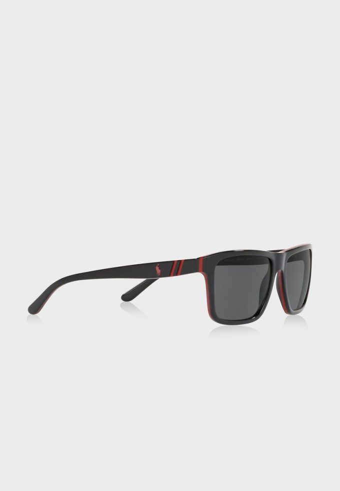 Siyah Erkek Ralph Lauren 0PH4153 Kare Güneş Gözlüğü Siyah Erkek Ralph Lauren 0PH4153 Kare Güneş Gözlüğü