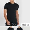 Siyah Erkek Ralph Lauren 2’li Paket Temel Yuvarlak Yaka Tişörtler Siyah Erkek Ralph Lauren 2’li Paket Temel Yuvarlak Yaka Tişörtler