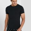 Siyah Erkek Ralph Lauren 2’li Paket Temel Yuvarlak Yaka Tişörtler Siyah Erkek Ralph Lauren 2’li Paket Temel Yuvarlak Yaka Tişörtler