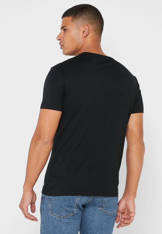 Siyah Erkek Ralph Lauren 2’li Temel V Yaka Tişörtler Siyah Erkek Ralph Lauren 2’li Temel V Yaka Tişörtler