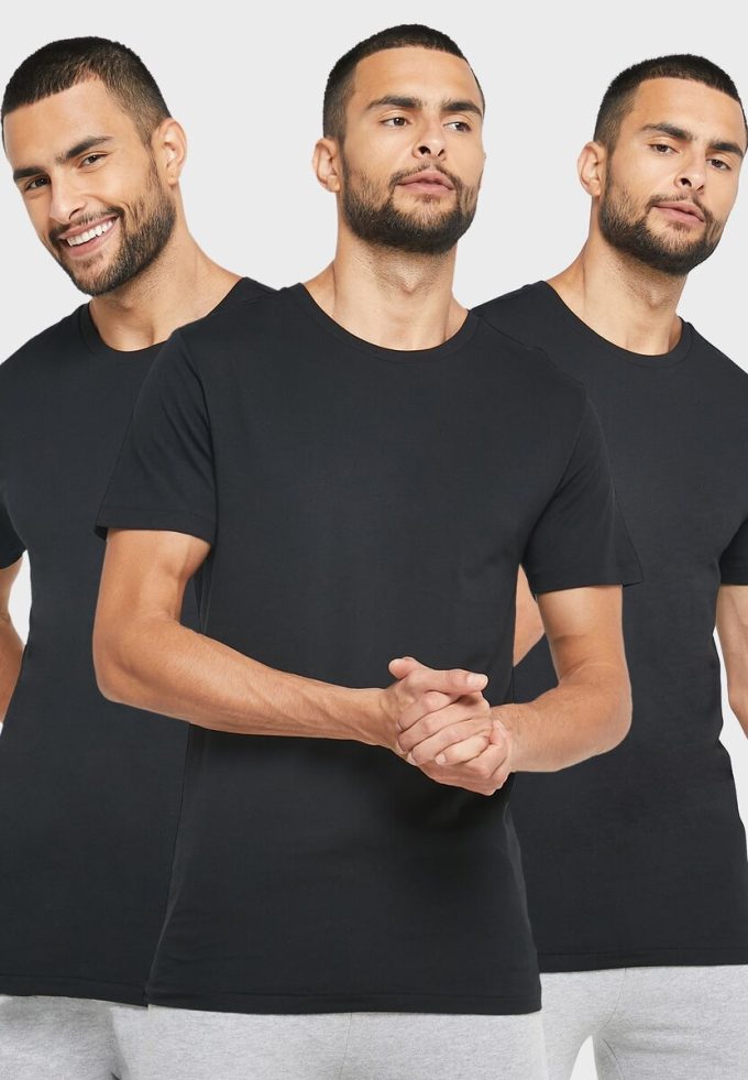 Siyah Erkek Ralph Lauren 3’lü Paket Çeşitli Yuvarlak Yaka Tişörtler Siyah Erkek Ralph Lauren 3’lü Paket Çeşitli Yuvarlak Yaka Tişörtler