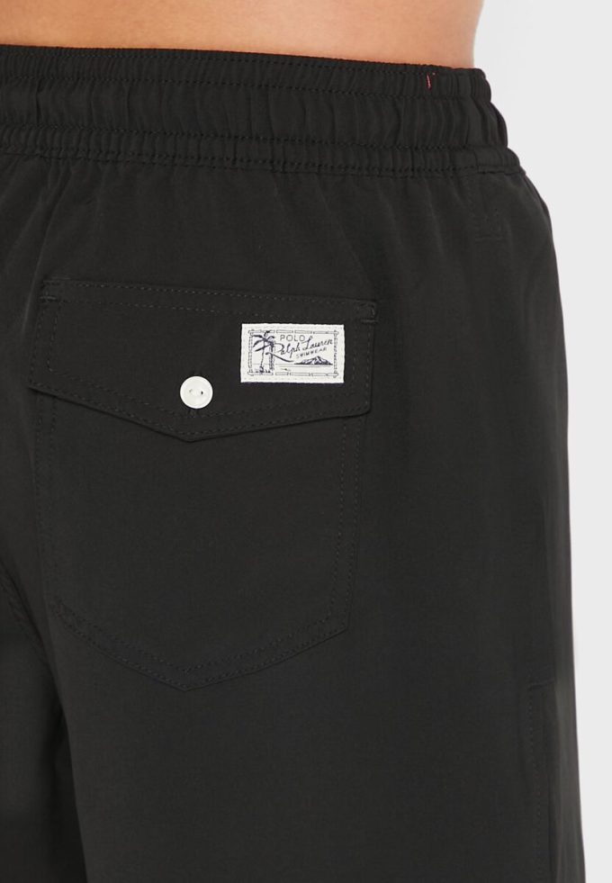 Siyah Erkek Ralph Lauren Bağcıklı Mayo Şortu Siyah Erkek Ralph Lauren Bağcıklı Mayo Şortu
