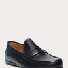Siyah Erkek Ralph Lauren Chalmers Dana Derisi Penny Loafer’lar Siyah Erkek Ralph Lauren Chalmers Dana Derisi Penny Loafer’lar