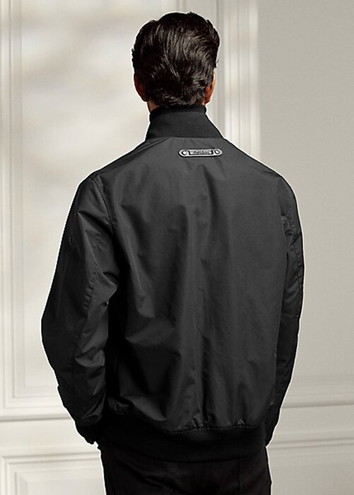 Siyah Erkek Ralph Lauren Drayton Pamuk Karışımlı Bomber Ceketler Siyah Erkek Ralph Lauren Drayton Pamuk Karışımlı Bomber Ceketler