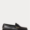 Siyah Erkek Ralph Lauren Edric Deri Penny Loafer’lar Siyah Erkek Ralph Lauren Edric Deri Penny Loafer’lar