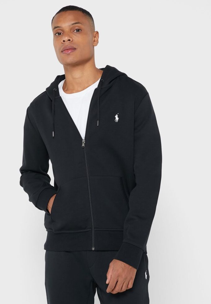 Siyah Erkek Ralph Lauren Essential Kapüşonlu Üst Siyah Erkek Ralph Lauren Essential Kapüşonlu Üst