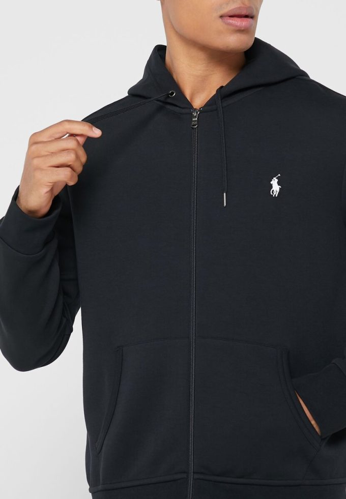 Siyah Erkek Ralph Lauren Essential Kapüşonlu Üst Siyah Erkek Ralph Lauren Essential Kapüşonlu Üst