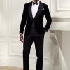 Siyah Erkek Ralph Lauren Gregory El Yapımı Barathea Smokin Pantolonu Siyah Erkek Ralph Lauren Gregory El Yapımı Barathea Smokin Pantolonu
