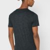 Siyah Erkek Ralph Lauren Göğüs Logolu Yuvarlak Yaka Tişörtler Siyah Erkek Ralph Lauren Göğüs Logolu Yuvarlak Yaka Tişörtler