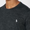 Siyah Erkek Ralph Lauren Göğüs Logolu Yuvarlak Yaka Tişörtler Siyah Erkek Ralph Lauren Göğüs Logolu Yuvarlak Yaka Tişörtler